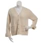 Womens Cece Ruffle Cuff Textured Cardigan with Pocket - image 2