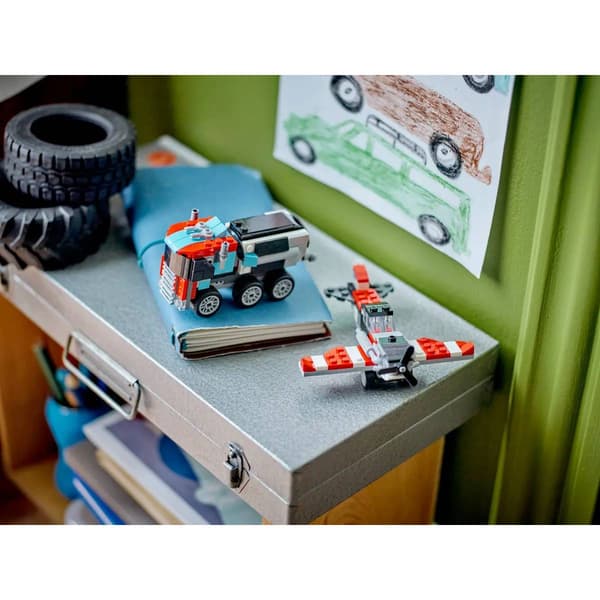 LEGO&#174; Creator Flatbed Truck & Helicopter