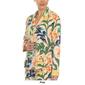 Womens White Mark Two Piece Wildflower Print Pajama Set - image 8