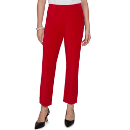 Petite Ruby Rd. Mysterious Romance Solid Pull On Pants