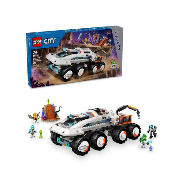LEGO&#40;R&#41; CITY Command Rover and Crane Loader Building Kit - image 
