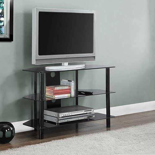Monarch Specialties 36in. TV Stand - Black - image 