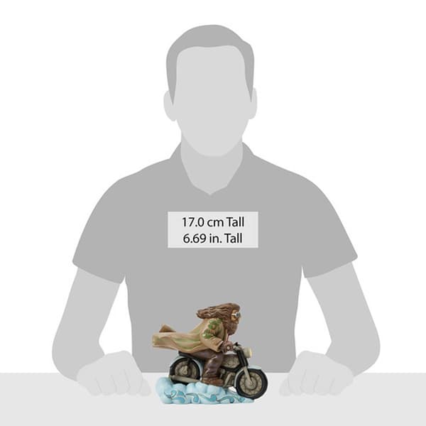 Jim Shore Harry Potter Hagrid on Bike Figurine