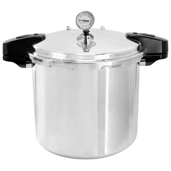 MegaChef 24qrt. Aluminum Stovetop Pressure Cooker