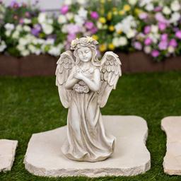 Northlight Seasonal LED Lighted Standing Cherub Angel Statue