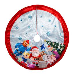 Kurt S. Adler 48in. Rudolph and Friends Tree Skirt