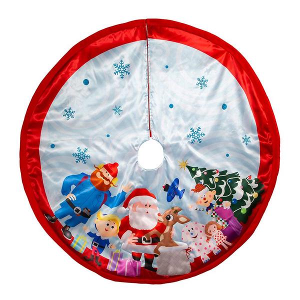 Kurt S. Adler 48in. Rudolph and Friends Tree Skirt