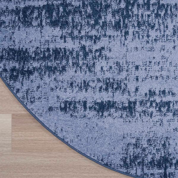 Nourison Essentials Abstract Indoor/Outdoor Round Rug