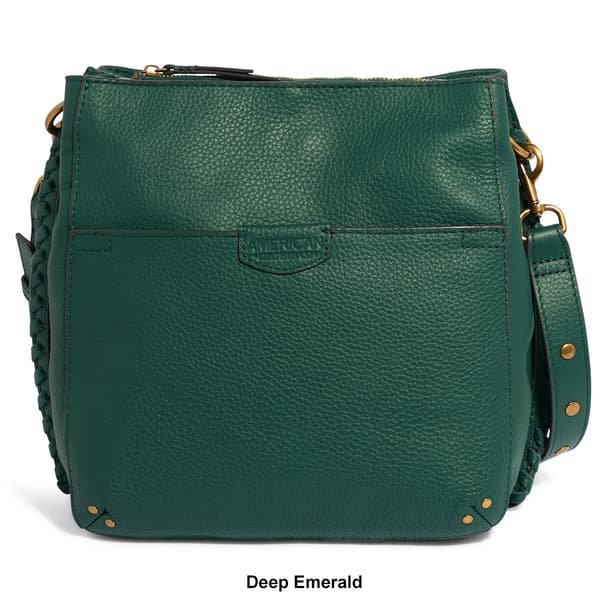 American Leather Co. Luca Triple Entry Crossbody