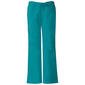 Womens Cherokee Utility Cargo Pants - Teal Blue - image 2