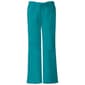 Womens Cherokee Utility Cargo Pants - Teal Blue - image 2