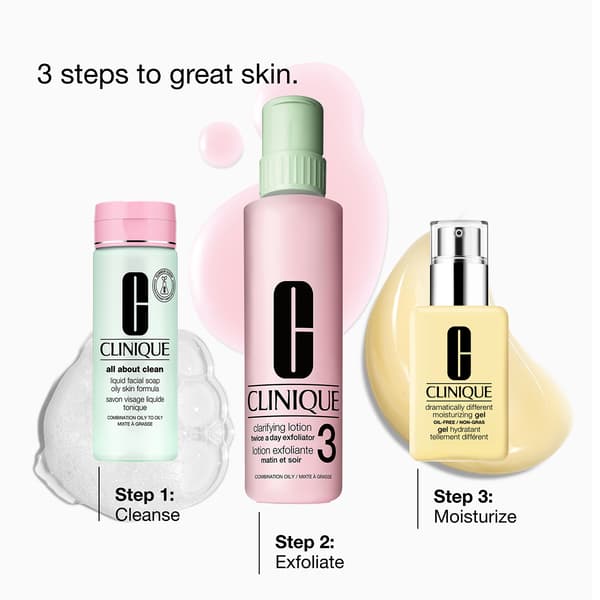 Clinique Healthy Skin Routine: Mini 3-Step Oily Skin Skincare Set