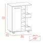 FM FURNITURE Tennessee Bar Cart - image 8