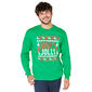 Young Mens Holly Jolly Long Sleeve Graphic Tee - image 1