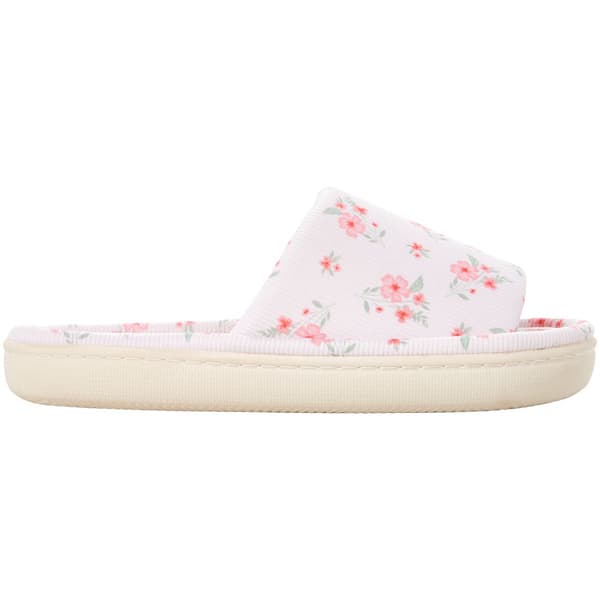 Womens Ella & Joy Ditsy Floral Slide Slippers