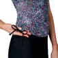 Womens Free Country Bursting Bloom Shirred Tankini Swim Top - image 5