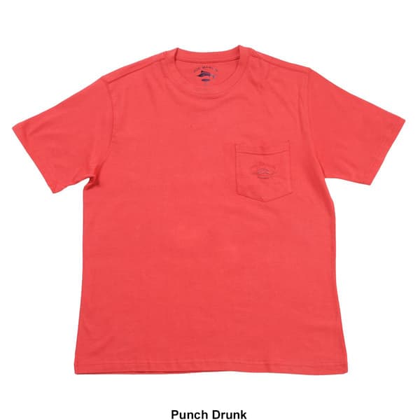 Mens Joe Marlin Embroidered Pocket Tee - Boscov's