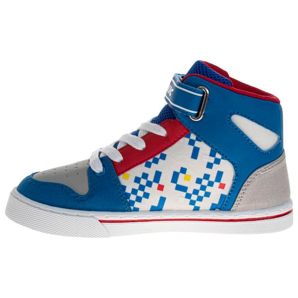 Big Boys SEGA Sonic The Hedgehog High Top Canvas Sneakers