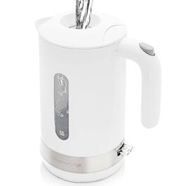 Ovente 1.8 Liter Electric Kettle w/ ProntoFill&#40;tm&#41; Lid - White