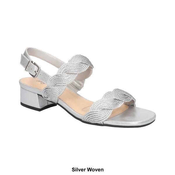 Womens Easy Street Charee Woven Sandals