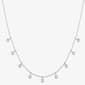 Nova Star(R) Lab Grown Diamond Dangle Bezel Necklace - image 1