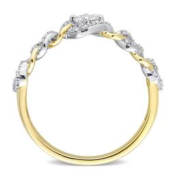 Diamond Classics™ 10kt. Gold 1/3ctw. Diamond Link Ring