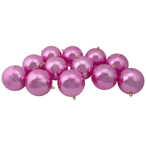Northlight 12ct. Shatterproof Shiny Christmas Ball Ornaments