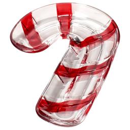 Godinger Candy Cane Cracker Tray