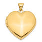 Gold Classics(tm) 14kt. Gold Plain Heart Family Locket - image 1