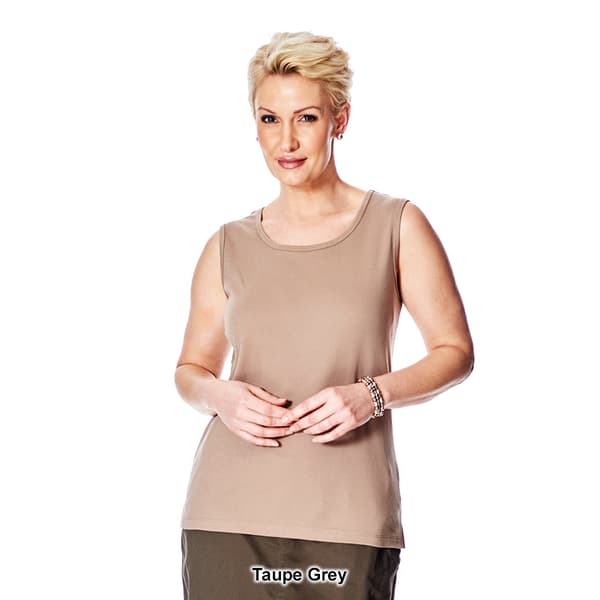 Womens Hasting & Smith Solid Basic Knit Tank Top