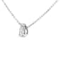 Haus of Brilliance 14kt. White Gold Lab Grown Diamond Pendant - image 2