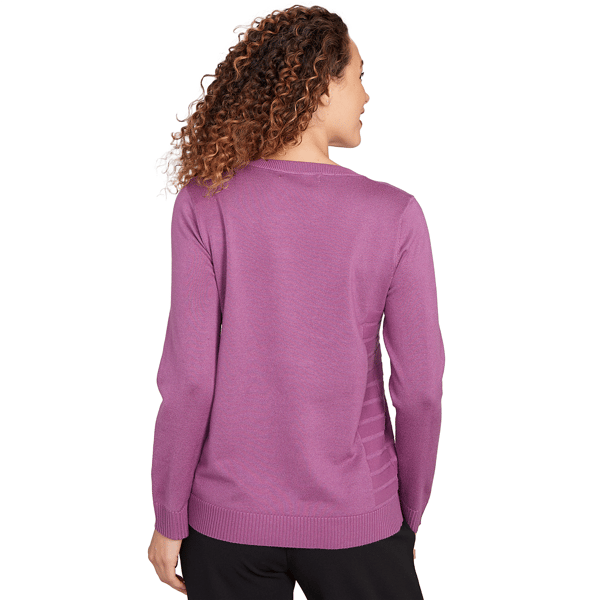 Plus Size Emaline Special Items Long Sleeve Crew Neck Sweater