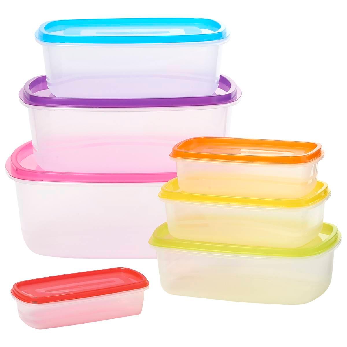 Farberware® 14pc. Rectangular Nested Storage Set - Rainbow