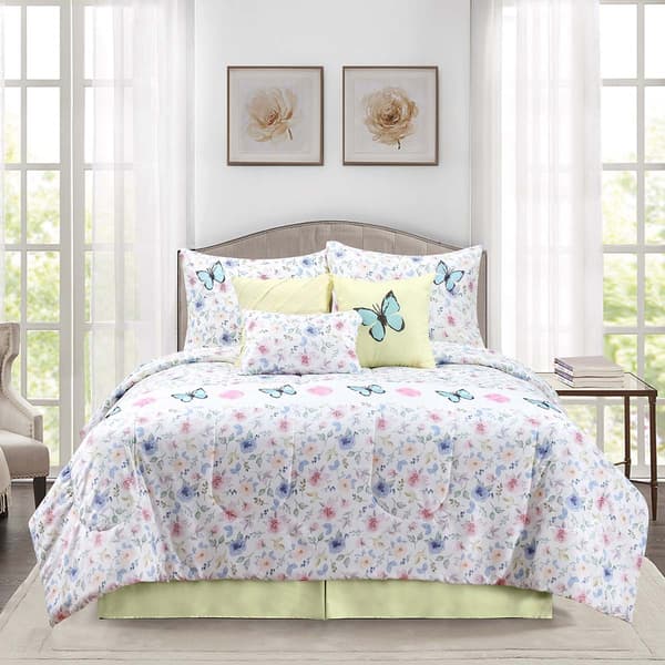 Ashley Cooper&#40;tm&#41; Anastasia Embroidered7pc. Reversible Comforter Set - image 