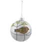 Northlight 4ct. Glitter Bird Christmas Glass Ball Ornaments - image 4