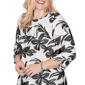 Womens Alfred Dunner Crowd Pleaser Floral Embroidery Blouse - image 5