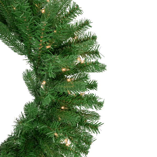 Northlight Pre-Lit Sierra Noble Fir Artificial Christmas Wreath
