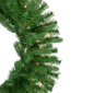 Northlight Pre-Lit Sierra Noble Fir Artificial Christmas Wreath - image 4
