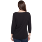 Womens Ruby Rd. Must Haves II Happy Howlidays Tee - image 2