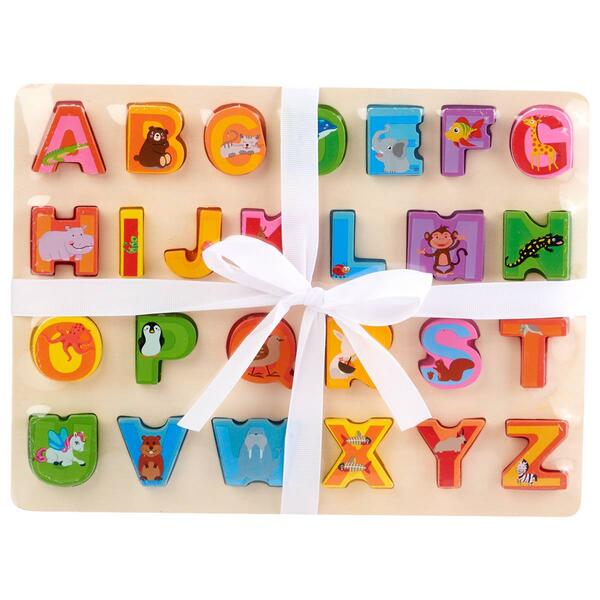Baby Unisex London Bridge ABC Wood Puzzles - image 