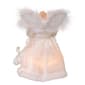 Kurt S. Adler 10in. UL 10-Light White Angel Tree Topper - image 3
