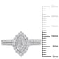 Diamond Classics™ 10kt. White Gold 1/2ctw. Diamond Bridal Set - image 5