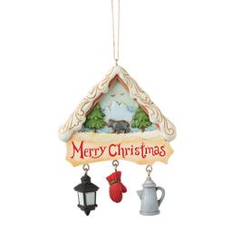 Jim Shore Christmas at the Lodge Christmas Ornament