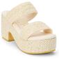 Womens Beach by Matisse Ocean Ave Platform Slide Sandals - image 1