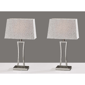 Simplee Adesso Camila White Shade Table Lamp - Set of 2 - image 6