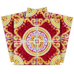 9th & Pike(R) 24pk. Golden Ruby Removable Peel & Stick Tiles