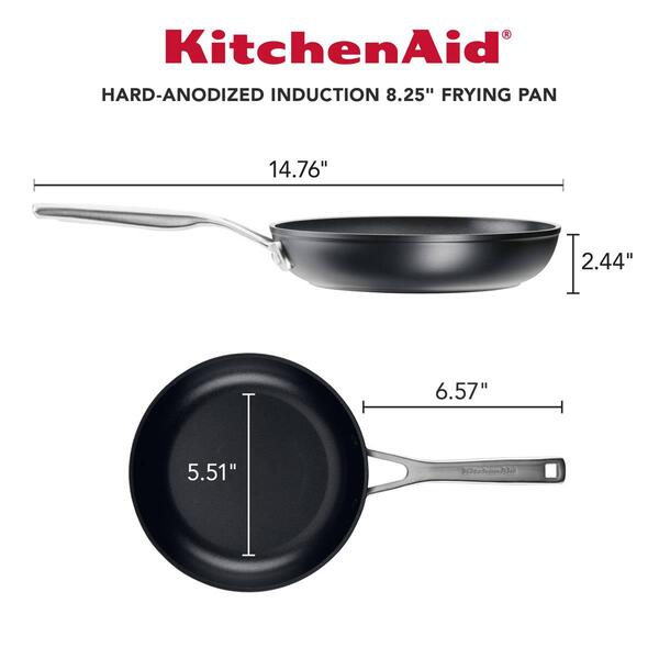 KitchenAid&#174; Hard-Anodized Induction 8.25in. Nonstick Frying Pan
