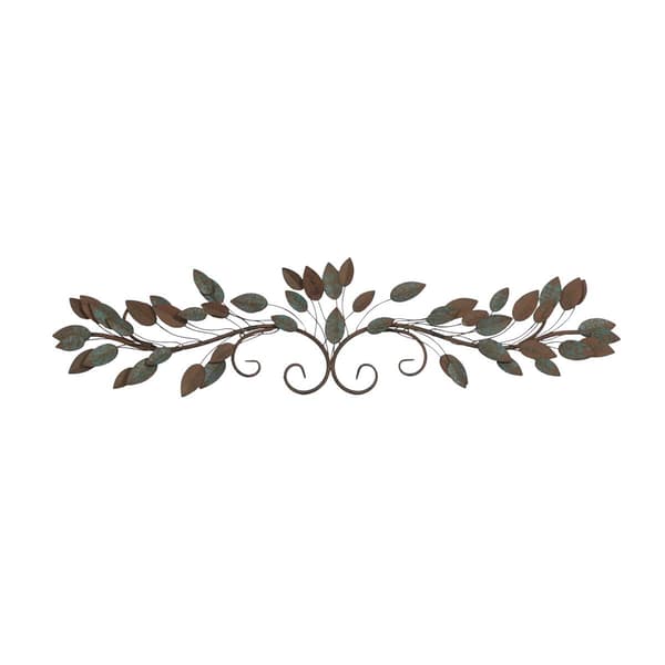 9th & Pike&#40;R&#41; Distressed Leaves Wall Art