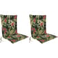 Jordan Manufacturing Set of 2 Chair Cushions - Tahita Noir - image 1