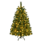Puleo International 4.5ft. Pre-Lit Colorado Pine Christmas Tree - image 1